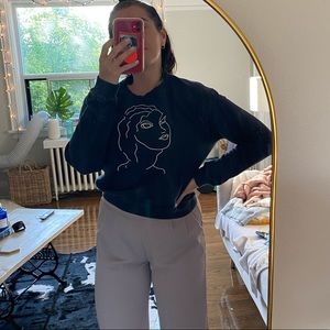 Vintage Paloma Wool midi crewneck